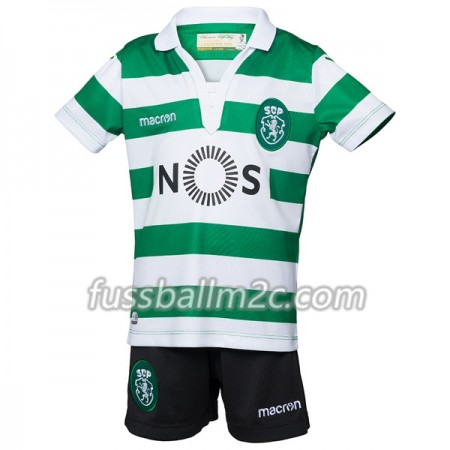 Fußballtrikots Sporting Lissabon Kinder Heim Trikotsatz 2018-2019 Fußballtrikots Sporting Lissabon Kinder Heim Trikotsatz 2018-2019